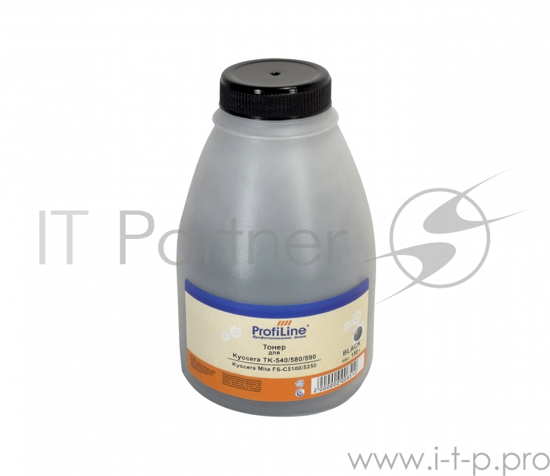 Тонер TK-540/580/590 Black для принтеров Kyocera Mita FS-C5100/5250 150 гр ProfiLine Фасовка РФ