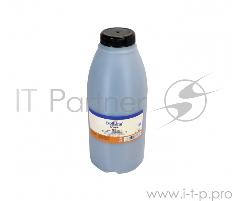 Тонер PL-Q2671/Q6461/Q6471/C9701/C97 для HP CLJ 3500/3550/3700/4730/5500/5550/ Canon LBP-2710/2810/2500 Cyan 340 гр ProfiLine Фасовка РФ