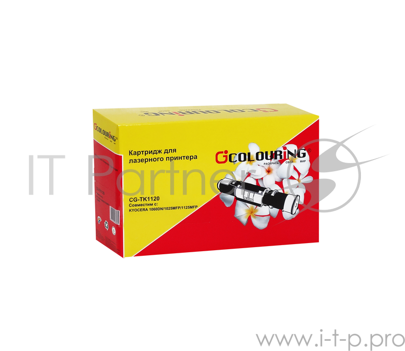 Тонер-кит CG-TK-1120 для принтеров Kyocera FS-1060DN/1125MFP/1025MFP 3000 копий Colouring