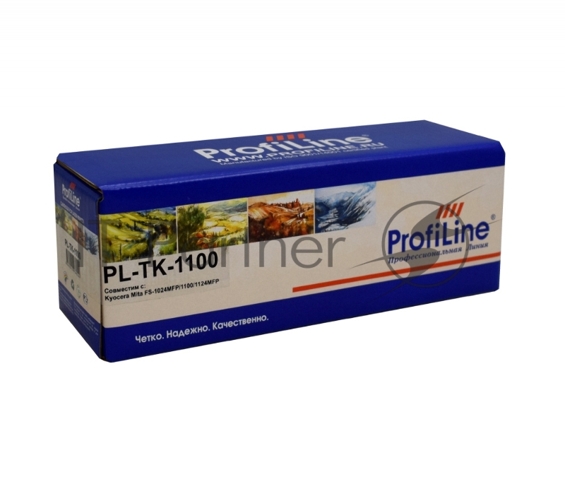 Тонер-кит PL-TK-1100 для принтеров FS-1110/1024/1124MFP 2100 копий ProfiLine
