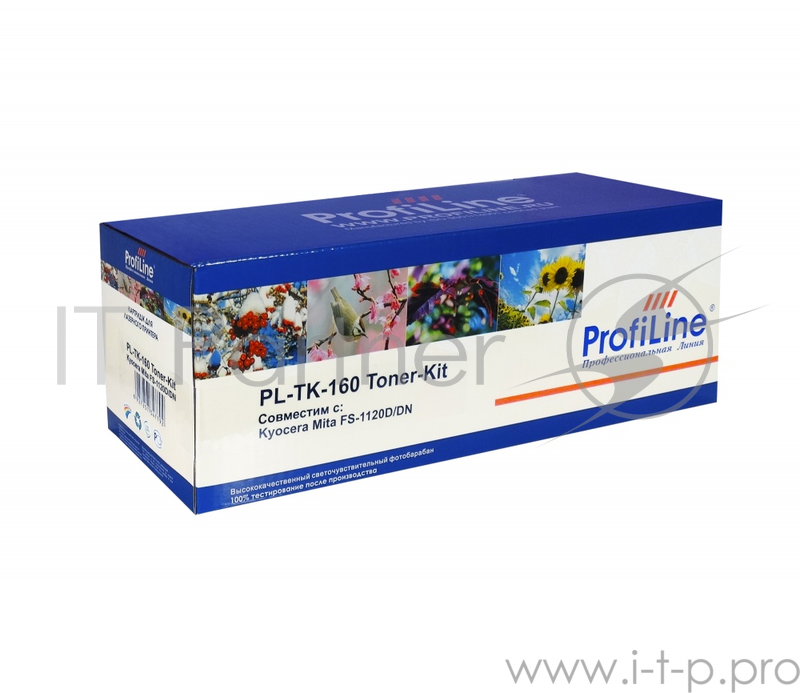 Тонер-кит PL-TK-160 для принтеров Kyocera Mita FS-1120D/DN 2500 копий ProfiLine