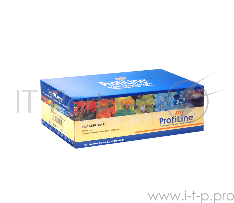 Тонер-кит PL-TK-580K для принтеров Kyocera FS-C5150DN/ECOSYS P6021cdn Black 3500 копий ProfiLine