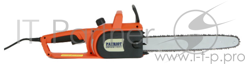 Бензопила Электропила PATRIOT ESP1814 220301530 {1800 Вт, поперечное расположение двигателя, шина 14 (35см), цепь 3/8, 1.3мм, 52зв}