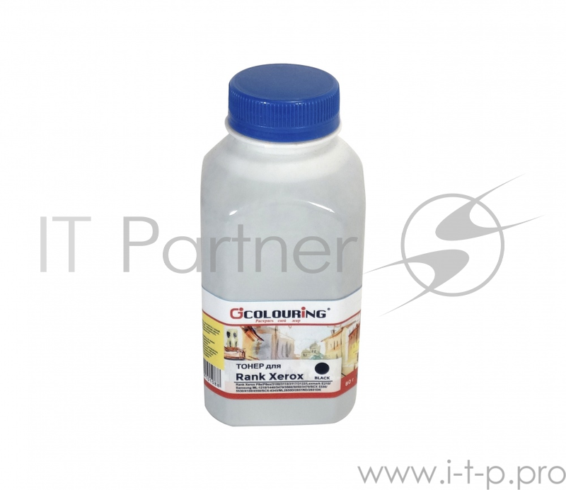 Тонер для принтеров Rank Xerox P8e/P8ex/3100/3110/3117/3122/ Lexmark E210/Samsung ML-1210/1440/3470/3560/3050/34 5330/5530/4100/4550/SCX-6345/M 80 гр Colouring Фасовка РФ (СПБ)