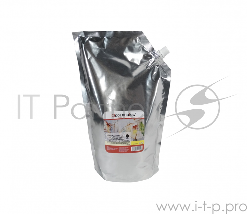 Тонер CG-CE285/278/CB435/436/CF280/C для HP 1102/1505/1506/1120/1566/P1005 400 MFP M425dn 1000гр Colouring Universal Plus Фасовка РФ SOFT