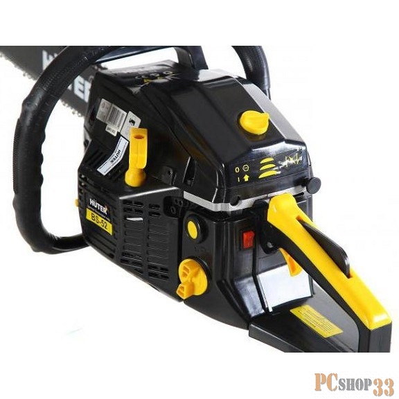 Бензопила Huter BS-52 70/6/3 Бензопила { 2,2 кВт, 52 см3, бак 0,55 л, антивиб. система, шина 50см/20, 7,5кг }