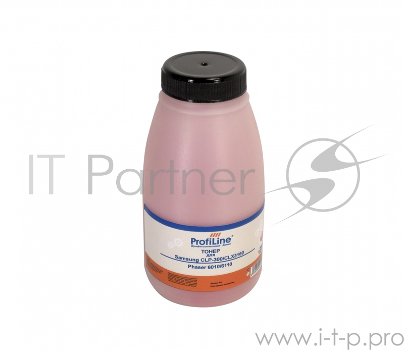 Тонер для принтеров Samsung CLP-300/CLX-3160/Phaser 6010/6110 magenta 50гр ProfiLine Фасовка РФ (химический)