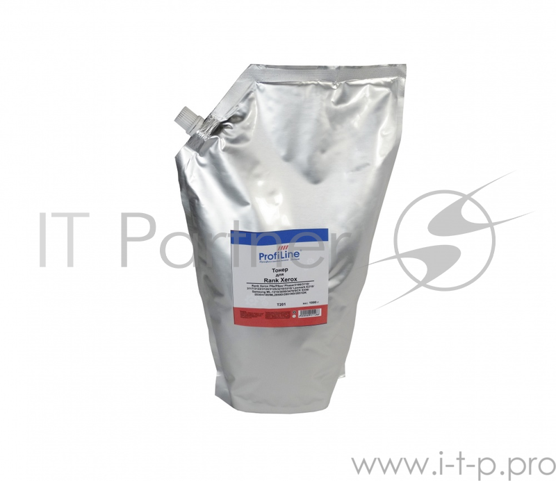 Тонер для принтеров Rank Xerox P8e/P8ex/ Phaser3100/3110/3117/3122/3124 E210/Samsung ML-1210/3050/3470/SCX 5330/5530/4100/ML2850D/2851ND/ 1000гр (T201) ProfiLine пр-во TTI Фасовка РФ SOFT