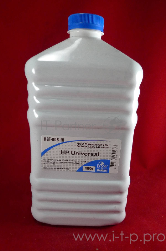 Тонер HP Universal LJ1010-9000, P1005/1505/2015/2035/1102/M401 (фл. 1кг) B&W Standart фас. Россия