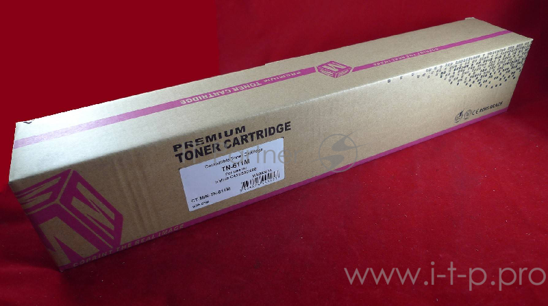 Тонер Konica-Minolta bizhub C451/C550/C650 красный TN-611M (туба, 390г) JPN