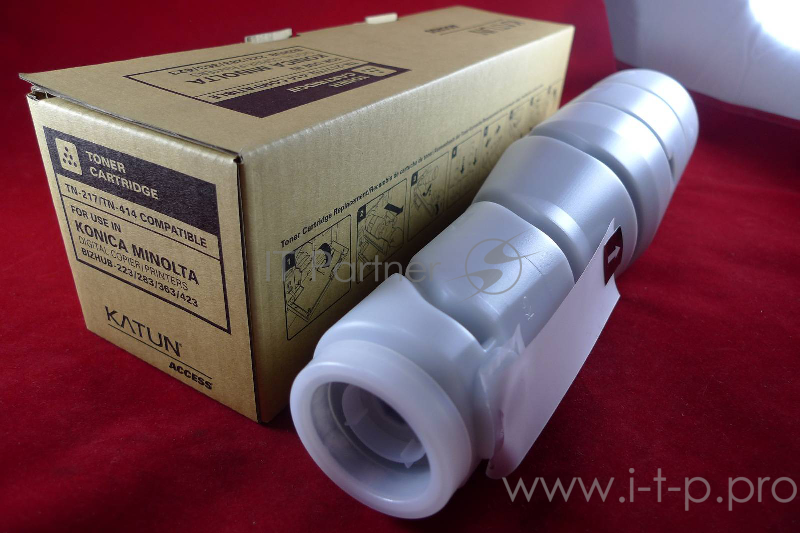 Тонер Konica-Minolta bizhub 223/283/363/423/ Develop ineo 223/283/363/423 TN-217/TN-414 (туба 512г) Katun