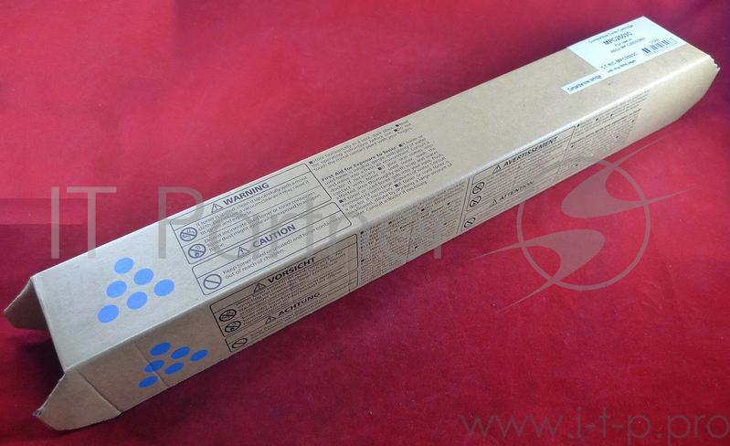 Тонер Ricoh Aficio MP C2003/2503 cyan, type MPC2503 (туба, 202г) JPN