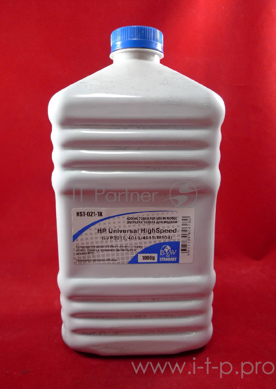Тонер HP Universal High Speed (LJ P3015/4015/4515/M402/M426/M455 (фл. 1кг) B&W Standart фас. Россия