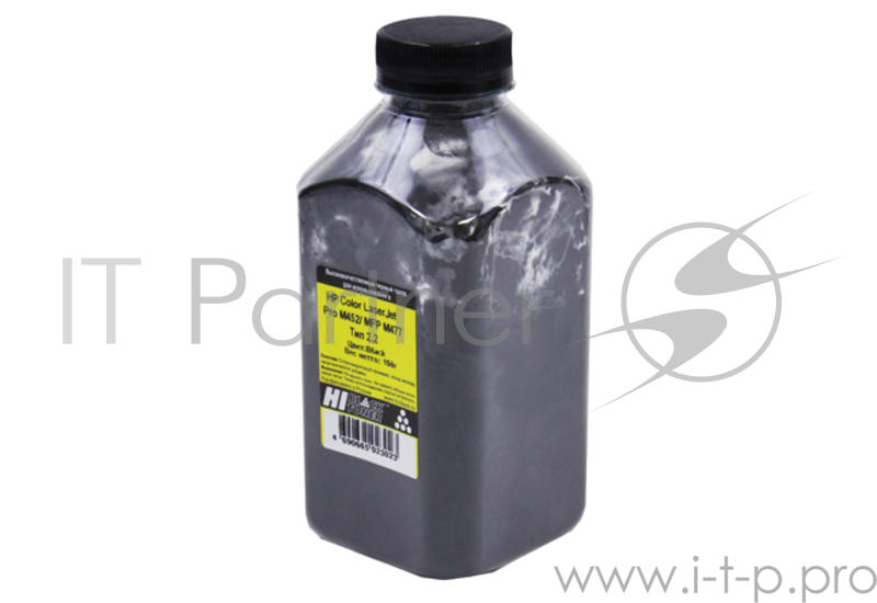 Тонер Hi-Black для HP CLJ Pro M452/MFP M477, Химический, Тип 2.2, Bk, 150 г, банка