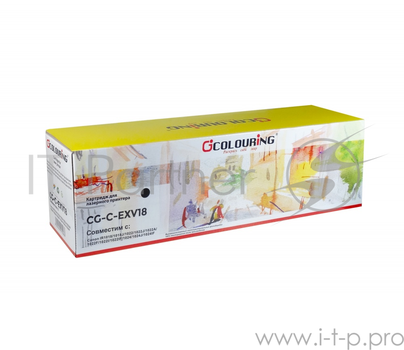 Тонер-туба CG-C-EXV18 для принтеров Canon IR1020 8400 копий Colouring