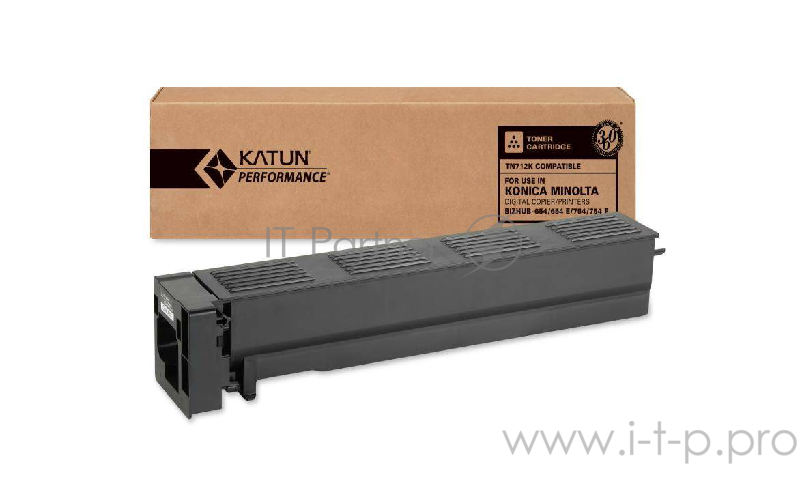 Тонер Konica-Minolta bizhub 654/654e/754/754e/ Develop ineo 654/654e/754/754e TN-712 (туба, 980г) Katun