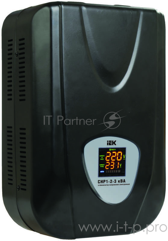 Стабилизаторы напряжения Iek IVS28-1-03000 Стабилизатор напряжения настенный серии Extensive 3 кВА IEK