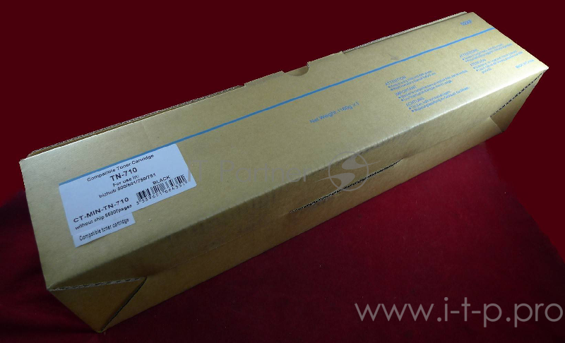 Тонер Konica-Minolta bizhub 600/601/750/751 TN-710 (туба 1160г) JPN