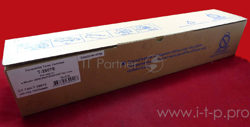 Тонер-картридж Toshiba T-2507E e-Studio 2006/2007/2506/2507 EU vers. (туба 240г) (JPN)