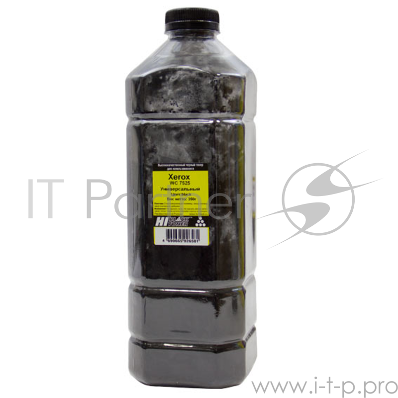 Тонер Hi-Black Универсальный для Xerox WC 7525, Bk, 350 г, канистра