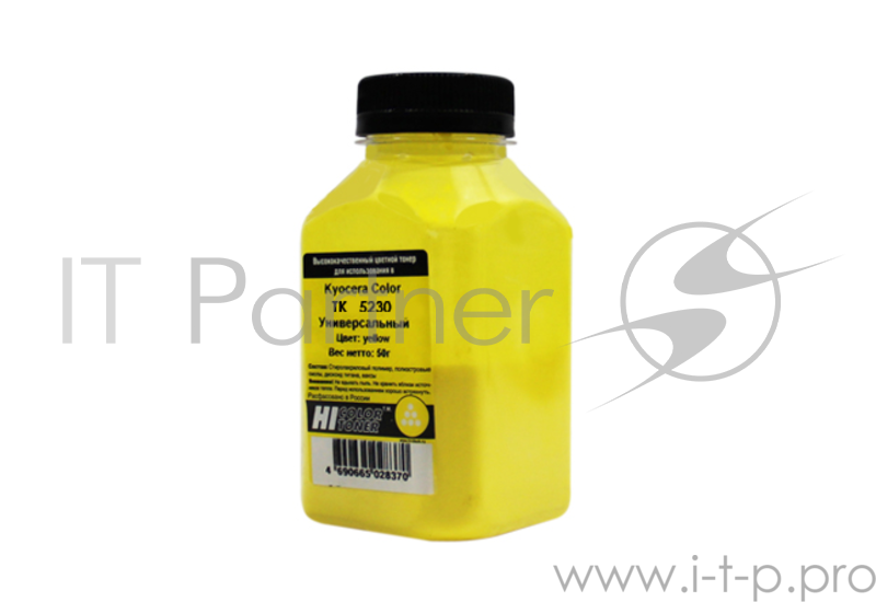 Тонер Hi-Black Универсальный для Kyocera Color TK-5230, Y, 50 г, банка