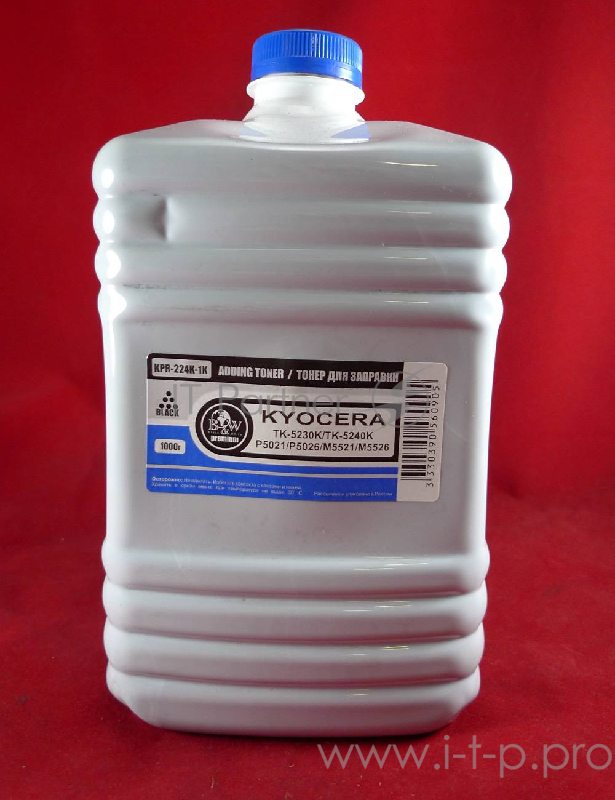 Тонер для Kyocera TK-5220K/TK-5230K/TK-5240K, P5021/P5026/M5521/M5526 Black (кан. 1кг) Black&White Premium