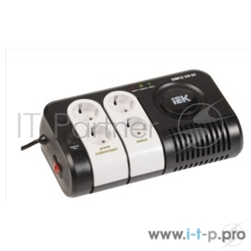 Стабилизаторы напряжения Iek IVS25-1-00350 Стабилизатор напряжения серии Simple 0,35 кВА IEK