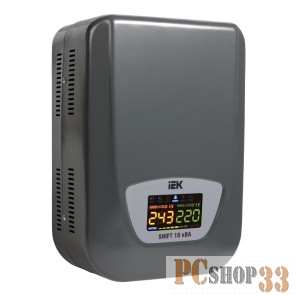 Стабилизаторы напряжения Iek IVS12-1-10000 Стабилизатор напряжения настенный серии Shift 10 кВА IEK