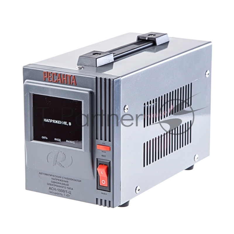 Ресанта Стабилизаторы напряжения Ресанта АСН-3 000 Н/1-Ц 63/6/21 Стабилизатор Lux {220В±8%, Габариты 260х155х310, Вес 8кг}