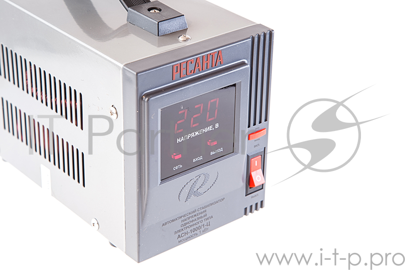 Ресанта Стабилизаторы напряжения Ресанта АСН-3 000 Н/1-Ц 63/6/21 Стабилизатор Lux {220В±8%, Габариты 260х155х310, Вес 8кг}