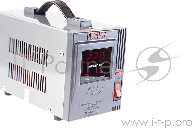 Ресанта Стабилизаторы напряжения Ресанта АСН-3 000 Н/1-Ц 63/6/21 Стабилизатор Lux {220В±8%, Габариты 260х155х310, Вес 8кг}