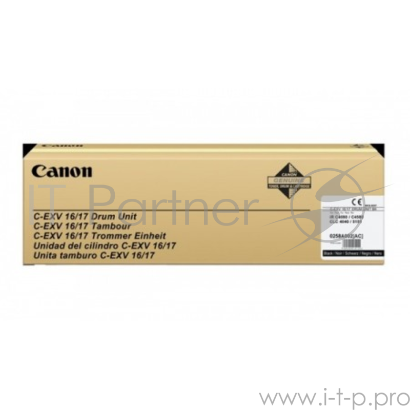 Барабан CANON С-EXV16/GPR20/21 для iRC/CLC Black
