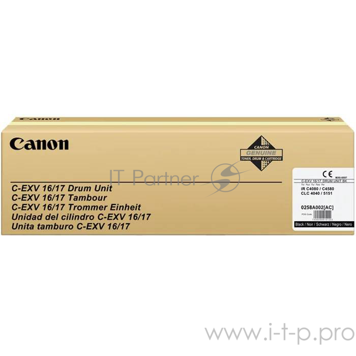 Барабан CANON С-EXV16/GPR20/21 для iRC/CLC Black