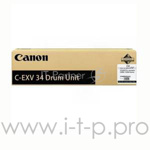 Расходные материалы Canon 3786B003AA Барабан C-EXV34 черный для Canon iR ADV C2220L/C2220i/C2225i (43000 стр.) C2230i (61000 стр.)