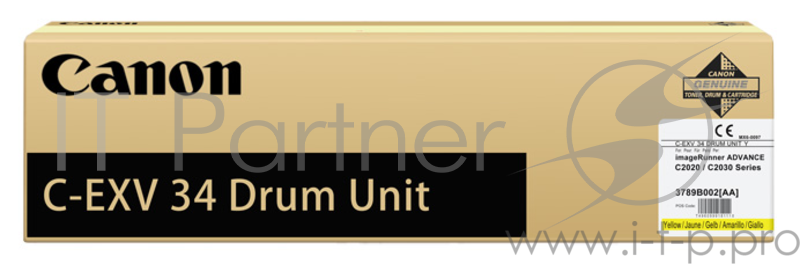 Барабан CANON С-EXV 34 для IR ADV C2020/2030 Yellow