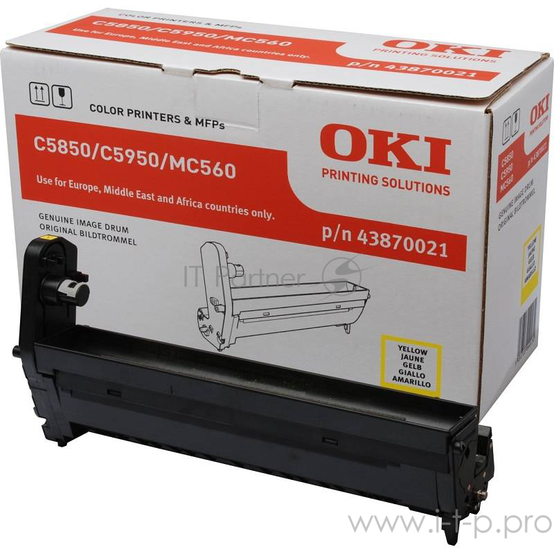 Барабан Oki C5850/5950/MC560 20K (yellow)