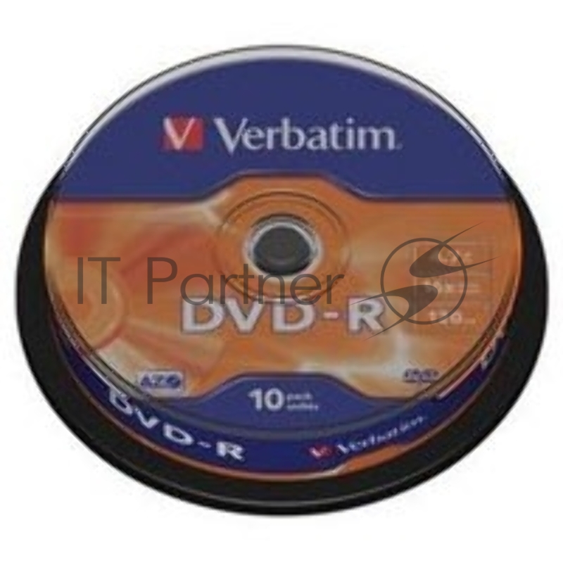 Диск DVD-R 4.7ГБ 16x Verbatim 43729 (10шт./уп.)