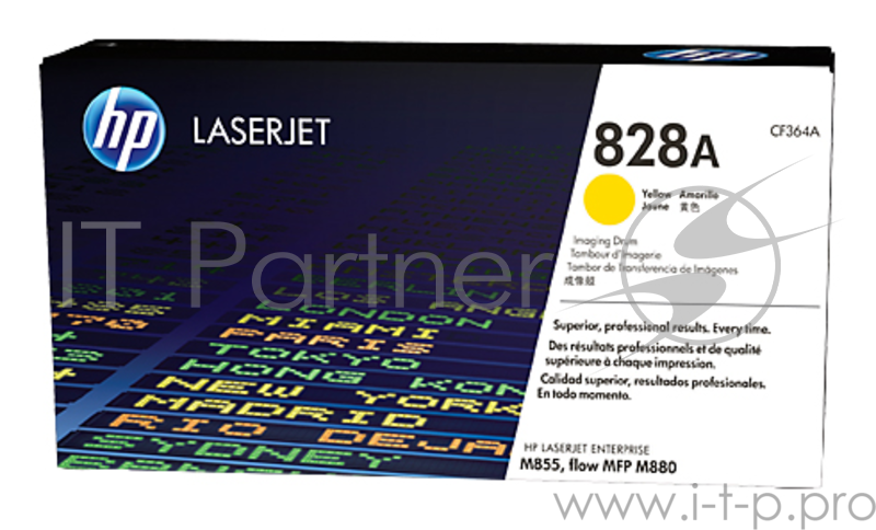 Фотобарабан HP 828A Yellow (CF364A) желтый, 30000 стр, для Color LaserJet Enterprise M855/M880/828A