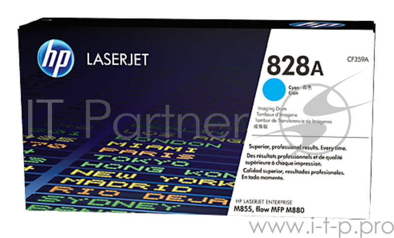 Фотобарабан HP 828A Cyan (CF359A) голубой, 30000 стр, для Color LaserJet Enterprise M855/M880/828A