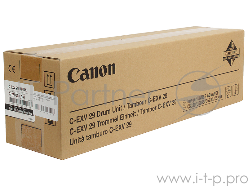 Фотобарабан Canon C-EXV29 для IR C5030, C5035 серий . Чёрный.