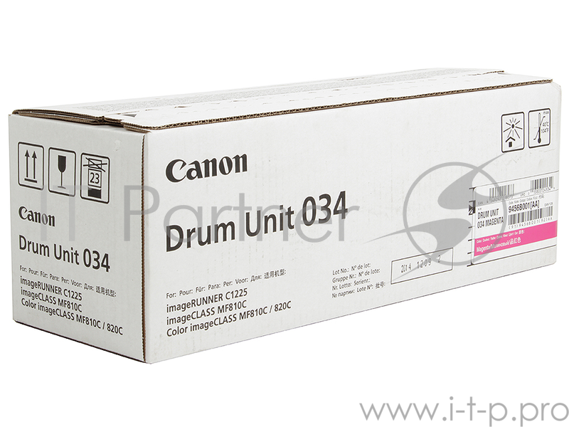 Фотобарабан Canon C-EXV034M magenta пурпурный, 34000 стр, для iR C1225/iF