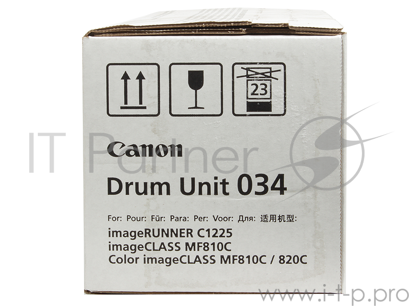 Фотобарабан Canon C-EXV034C cyan голубой, 34000 стр, для iR C1225/iF