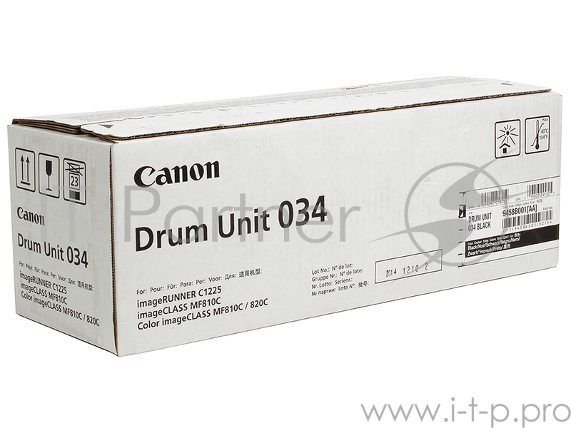 Барабан CANON 034 Black