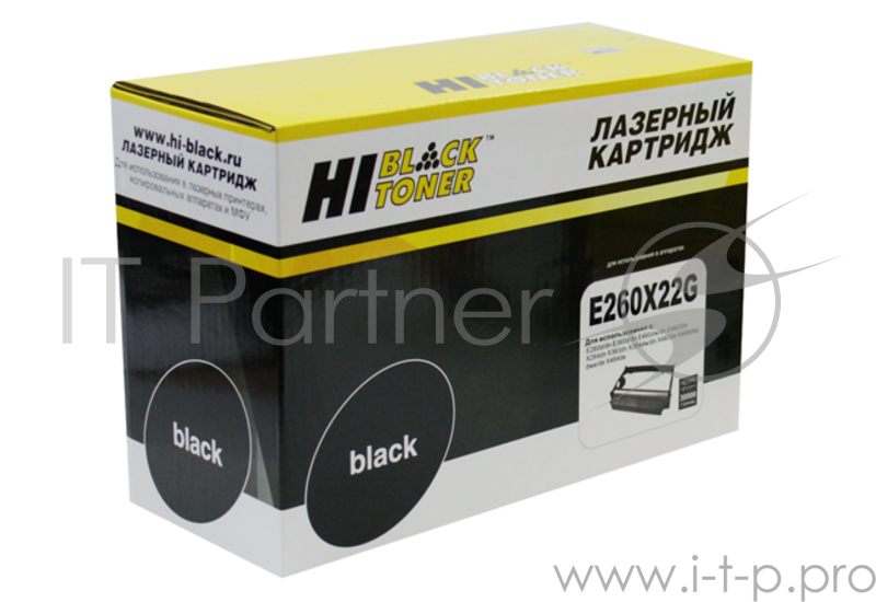 Драм-юнит Lexmark E260/E360/E460 (Hi-Black) E260X22G, 30К