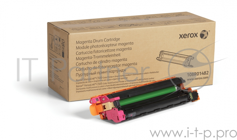 Барабан XEROX 108R01482 пурпурный,magenta (40000 стр) для XEROX VersaLink C500/C505 (Channels)