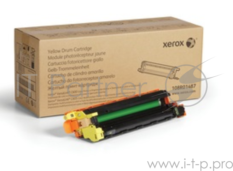 Барабан XEROX 108R01487 желтый,yellow (40000 стр) для VersaLink C600/C605 (Channels)