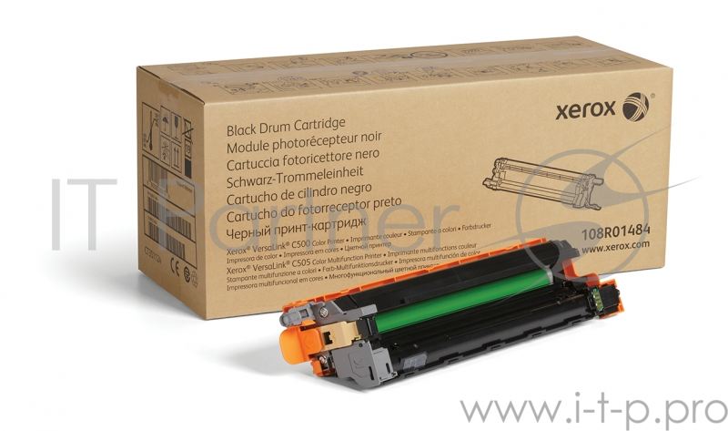 Барабан XEROX 108R01484 черный,black (40000 стр) для XEROX VersaLink C500/C505 (Channels)
