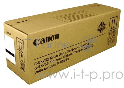 Фотобарабан Canon C-EXV53 для IR ADVANCE 4525i MFP/4535i MFP/4545i MFP/4551i MFP. Чёрный.