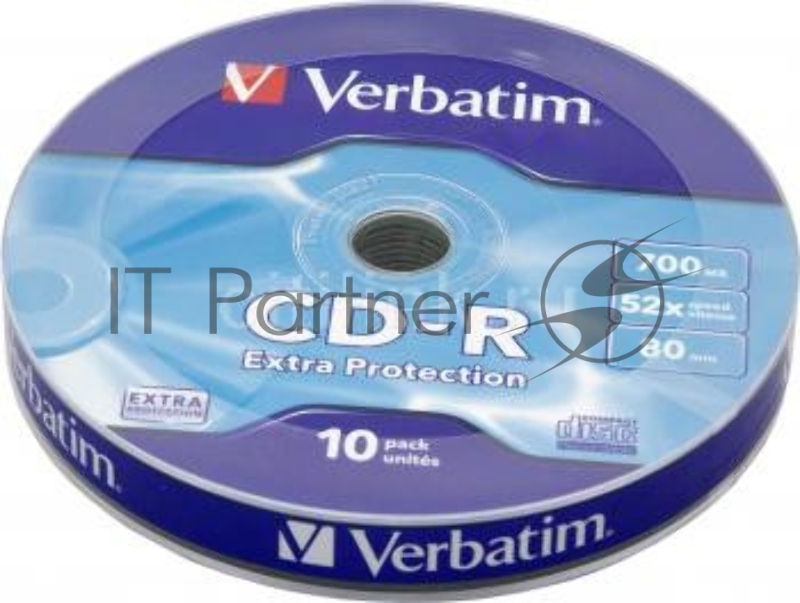 Диск CD-R 700МБ 52x Verbatim 43725 (10шт./уп.)