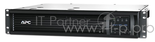 ИБП APC Smart-UPS 750VA SMT750RMI2U {Line-Interactive, RU 2U, IEC, LCD, USB}